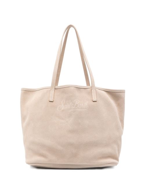 Borsa donna MC2 Saint Barth city bag effetto suede beige MC2 SAINT BARTH | CITY BAG SUADE00102L